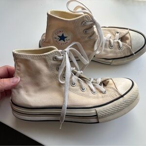 Converse Platform high top sneaker shoes youth 3.5